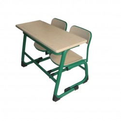  ERSAN OFİS Metal ve Ahşap Önü Açık Okul Sırası