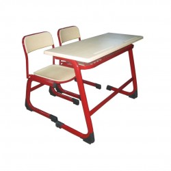  ERSAN OFİS Metal ve Ahşap Önü Açık Okul Sırası