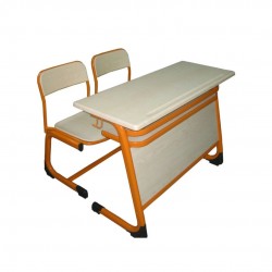  ERSAN OFİS Metal ve Ahşap Önü Kapalı Okul Sırası