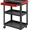  ERSAN OFİS Üç Raflı Tek Çekmeceli Takım Taşıma Arabası