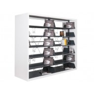  ERSAN OFİS İkili Çift Yüzlü Ahşaplı Kütüphane Sistemleri