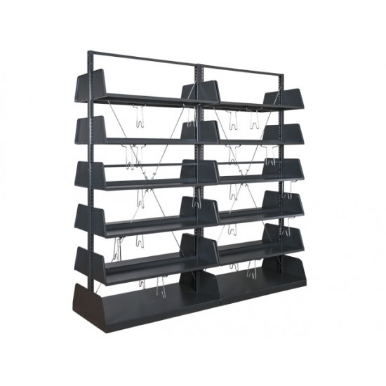 ERSAN OFİS İkili Çift Yüzlü Ahşapsız Kütüphane Sistemi