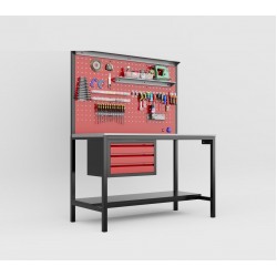  ERSAN OFİS1.5 Metre 3 Çekmeceli Takım Tezgahı