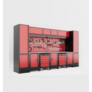  ERSAN OFİS 4 Metre 2 Adet 5 Çekmeceli Takım Arabalı Takım Tezgahı