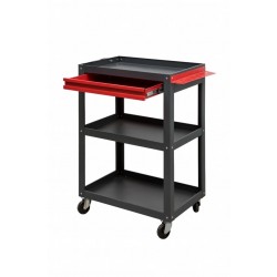  ERSAN OFİS Üç Raflı Tek Çekmeceli Takım Taşıma Arabası